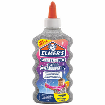 ELMERS Schulkleber 177ml Glitzerkleber silber