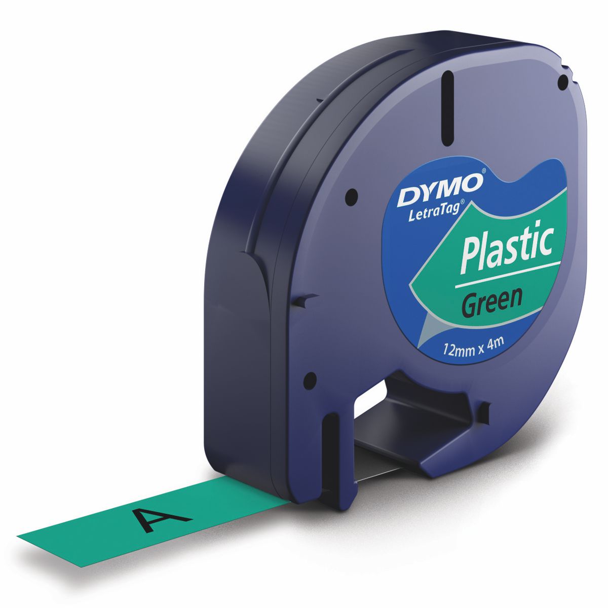 DYMO LetraTag Schriftband 91224 Kunststoff 12mmx4m grün