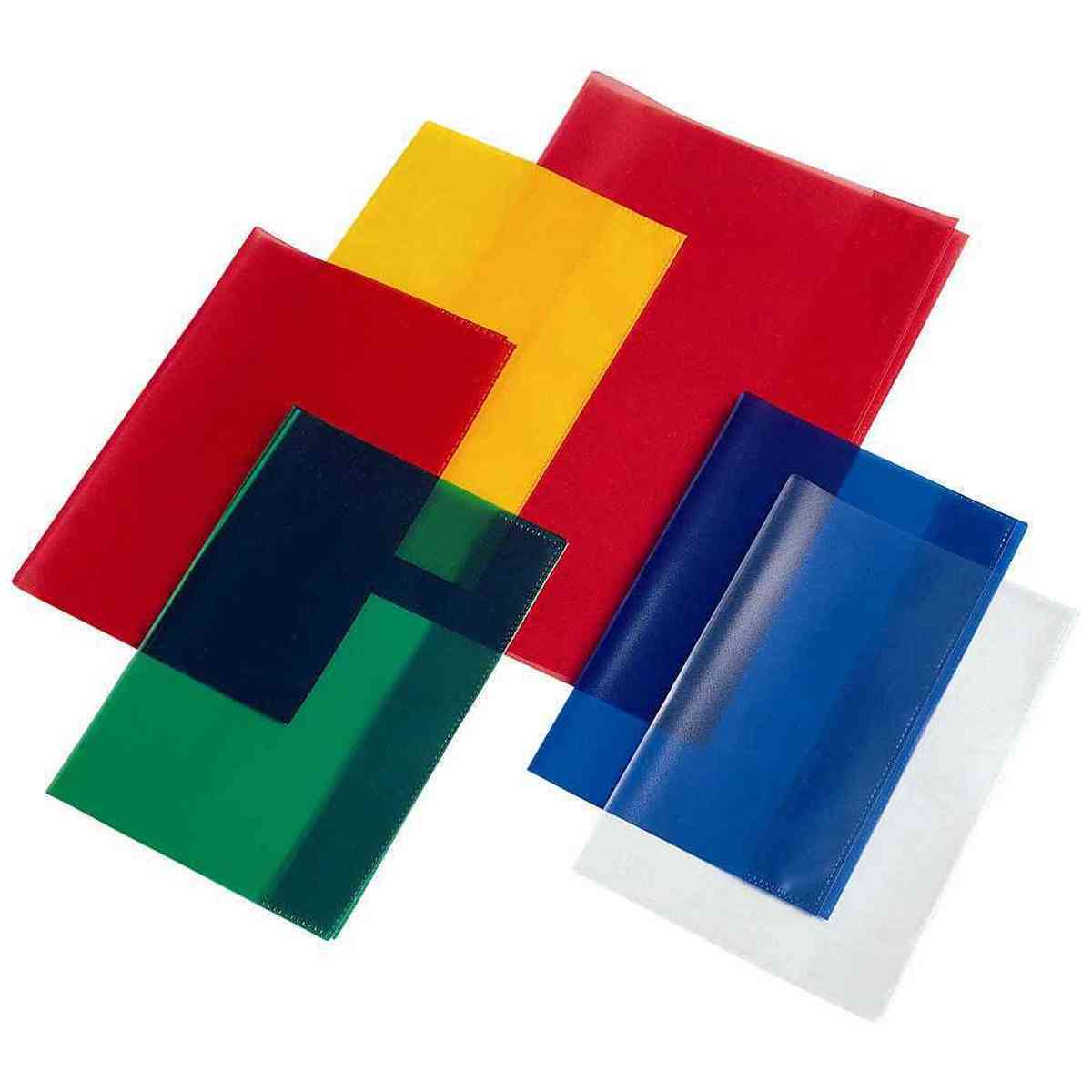 VELOFLEX Heftumschlag PP-Folie / Kunststoff A5 farblos transparent