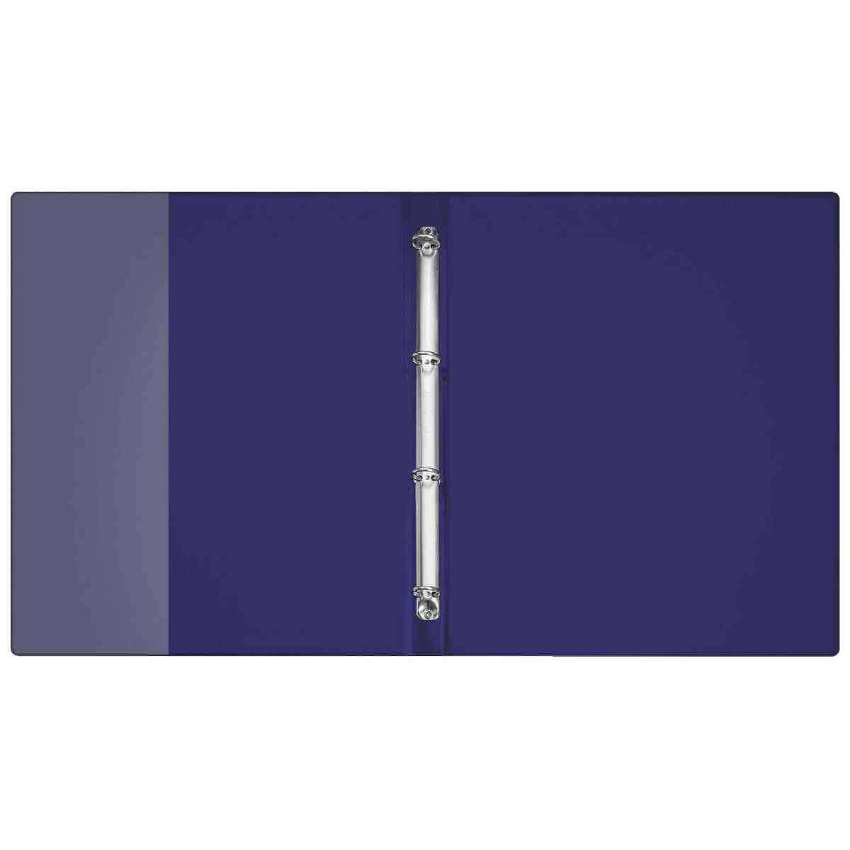 VELOFLEX Ringbuch A4 4-Ring 16mm PVC dunkelblau