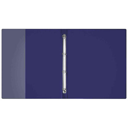 VELOFLEX Ringbuch A4 4-Ring 16mm PVC dunkelblau