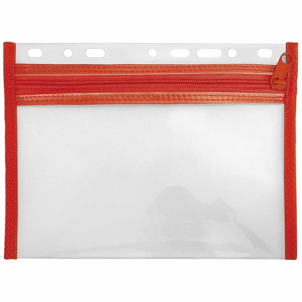 VELOFLEX VELOBAG XXS A5 rot Reißverschluß Tasche zum Abheften