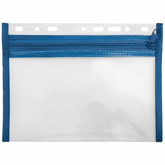 VELOFLEX VELOBAG XXS A5 blau Reißverschluß Tasche zum Abheften