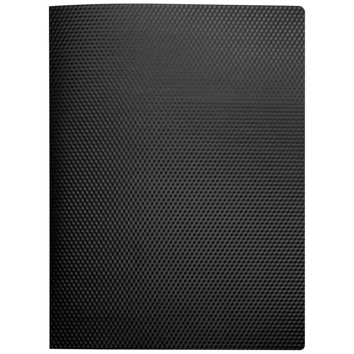 VELOFLEX Urkundenmappe / Angebotsmappe A4 schwarz mit 2 Innentaschen