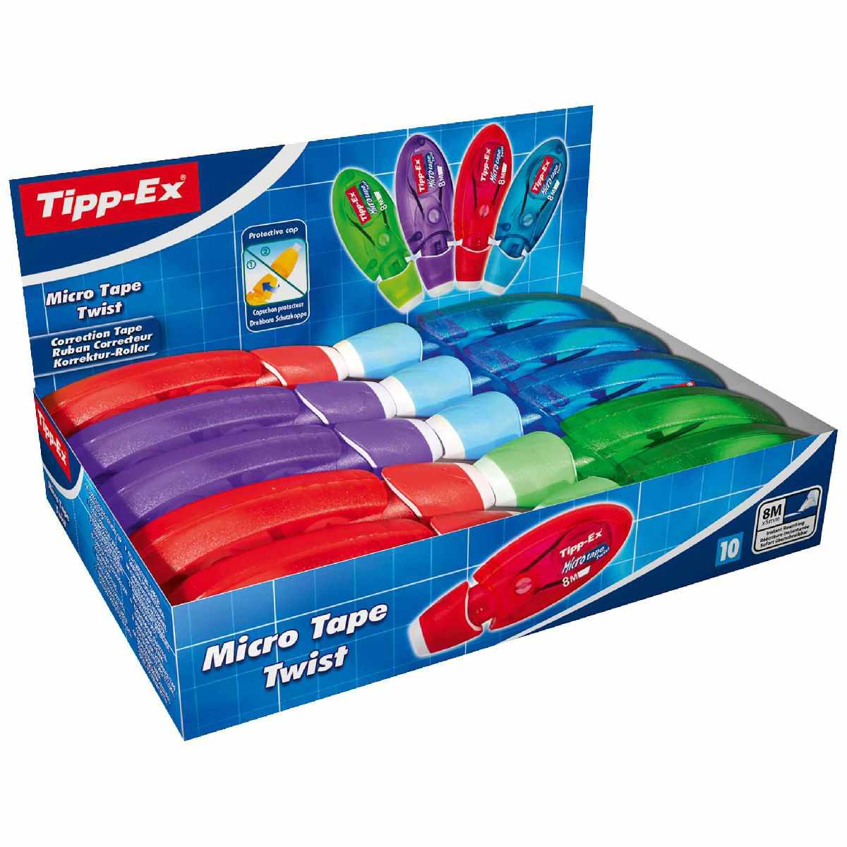 TIPP-EX Korrekturroller MicroTape Twist 5mm x 8m