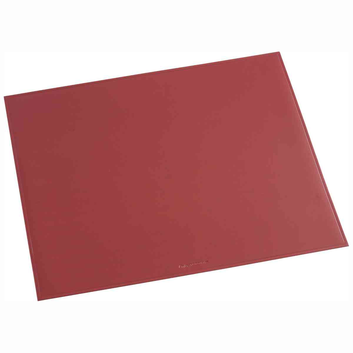 LÄUFER Schreibunterlage / Bastelunterlage Kunststoff 40x53cm rot / bordeaux