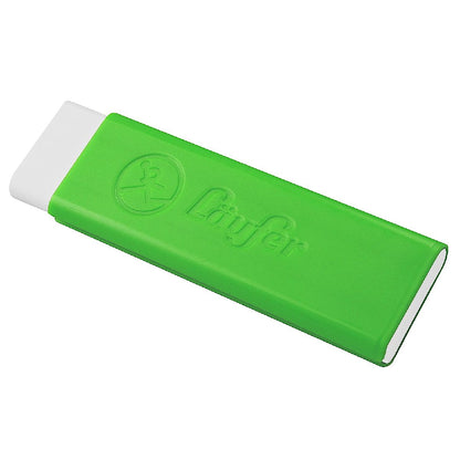LÄUFER Radierstift Pocket 2 in Kunststoffgehäuse PVC-free 4mm grün