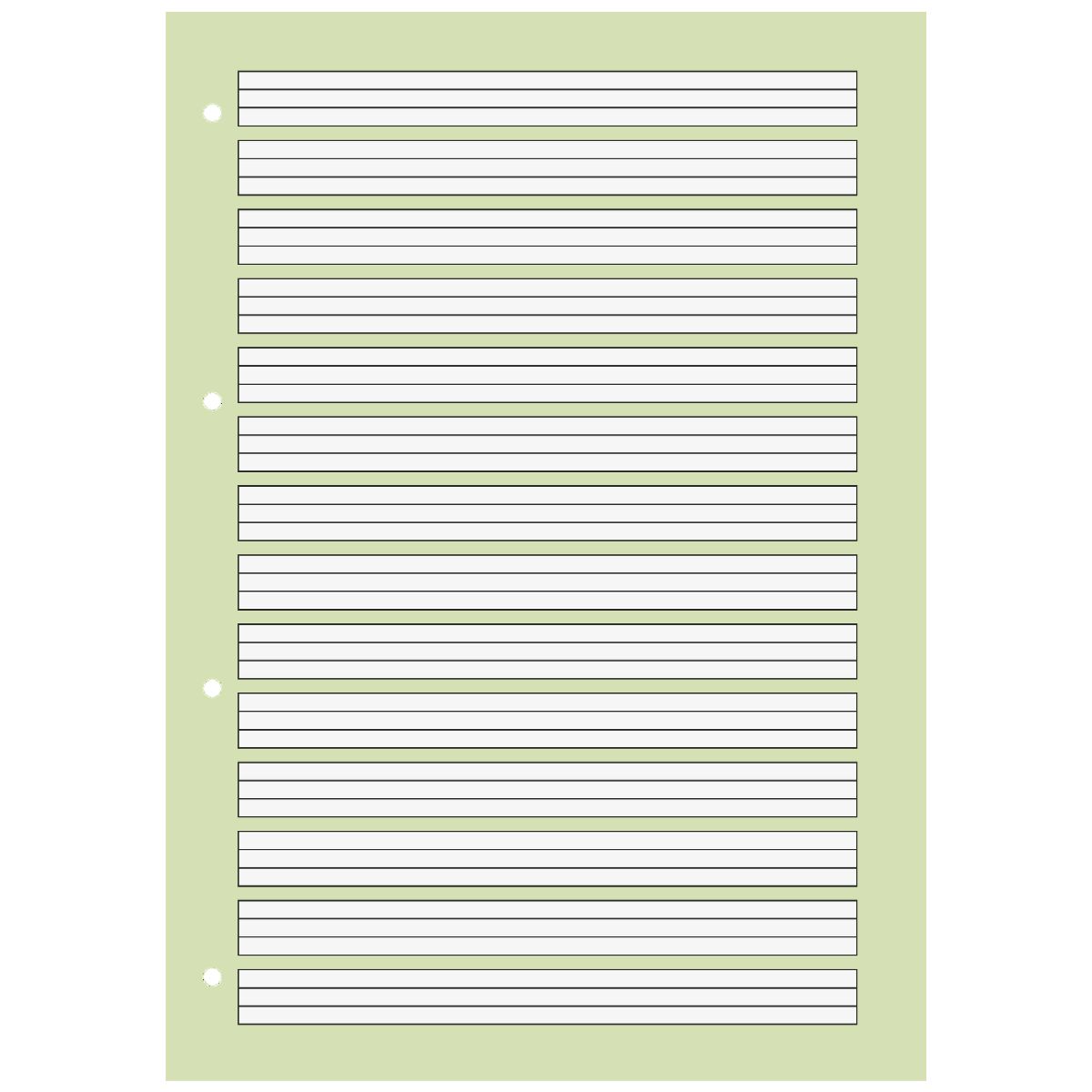BRUNNEN Schulblock A4 50 Blatt 90g LIN1 liniert 1. Klasse