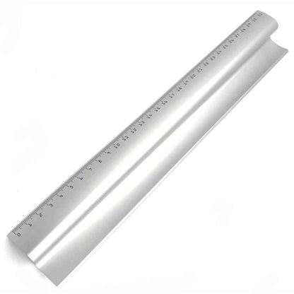 BRUNNEN Design Alu-Lineal 30cm mit Stiftablage -exklusive Ausführung-