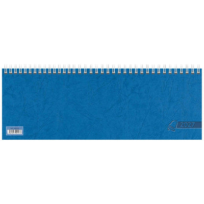 GLOCKEN Querterminbuch Schreibtischkalender 2027 29,7x10cm 2 Seiten = 1 Woche