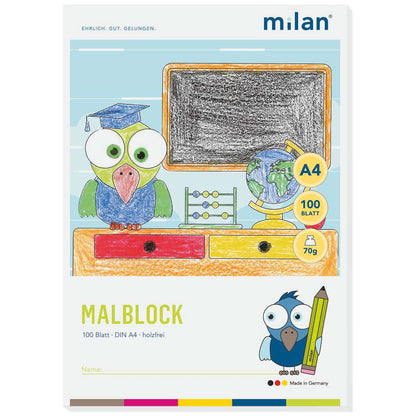 Malblock  A4 70g 100 Blatt