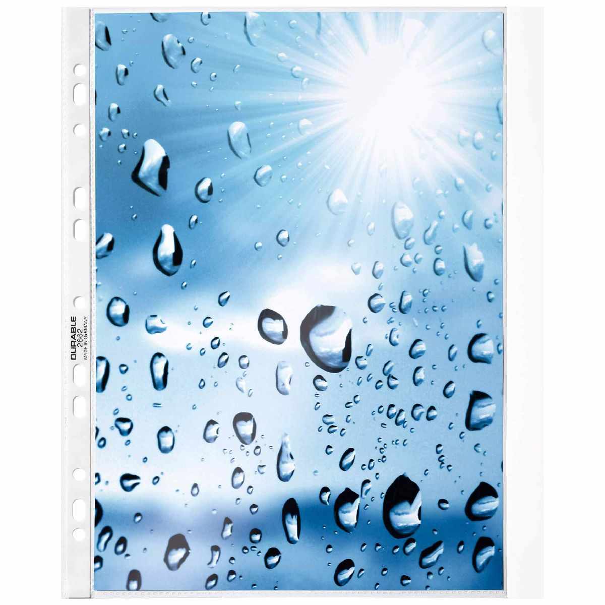 DURABLE Prospekthülle A4 2662 0,06mm glasklar 10 Stück