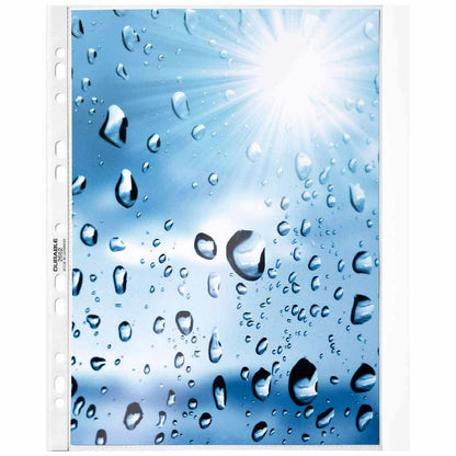 DURABLE Prospekthülle A4 2662 0,06mm glasklar 10 Stück