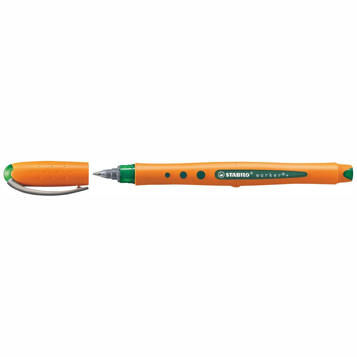 STABILO Tintenroller worker+ fine 2016 0,3mm grün