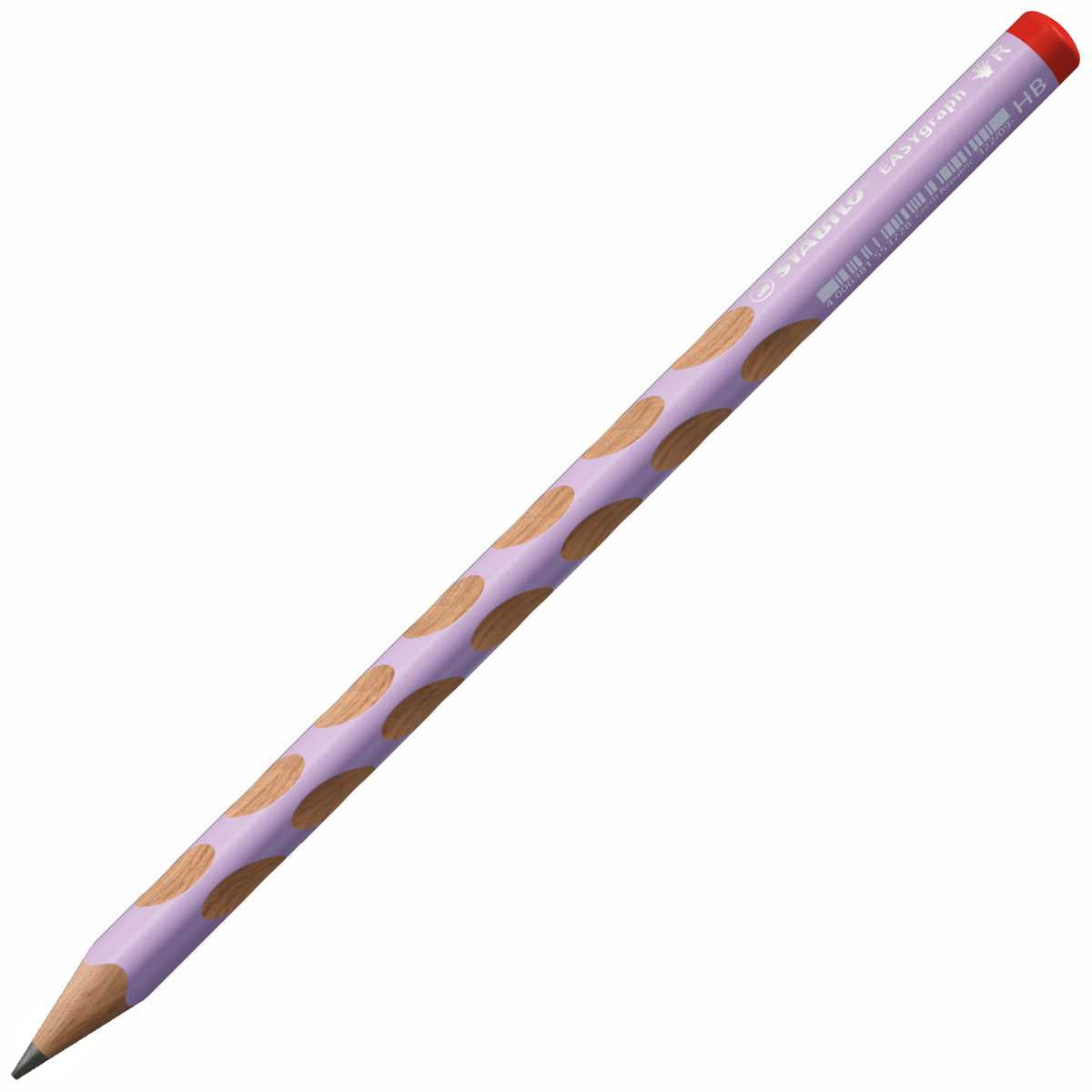 STABILO Bleistift EASYgraph HB -dick- rechts pastelllila