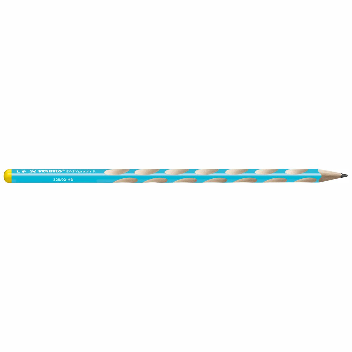 STABILO Bleistift EASYgraph S 325 HB links hellblau
