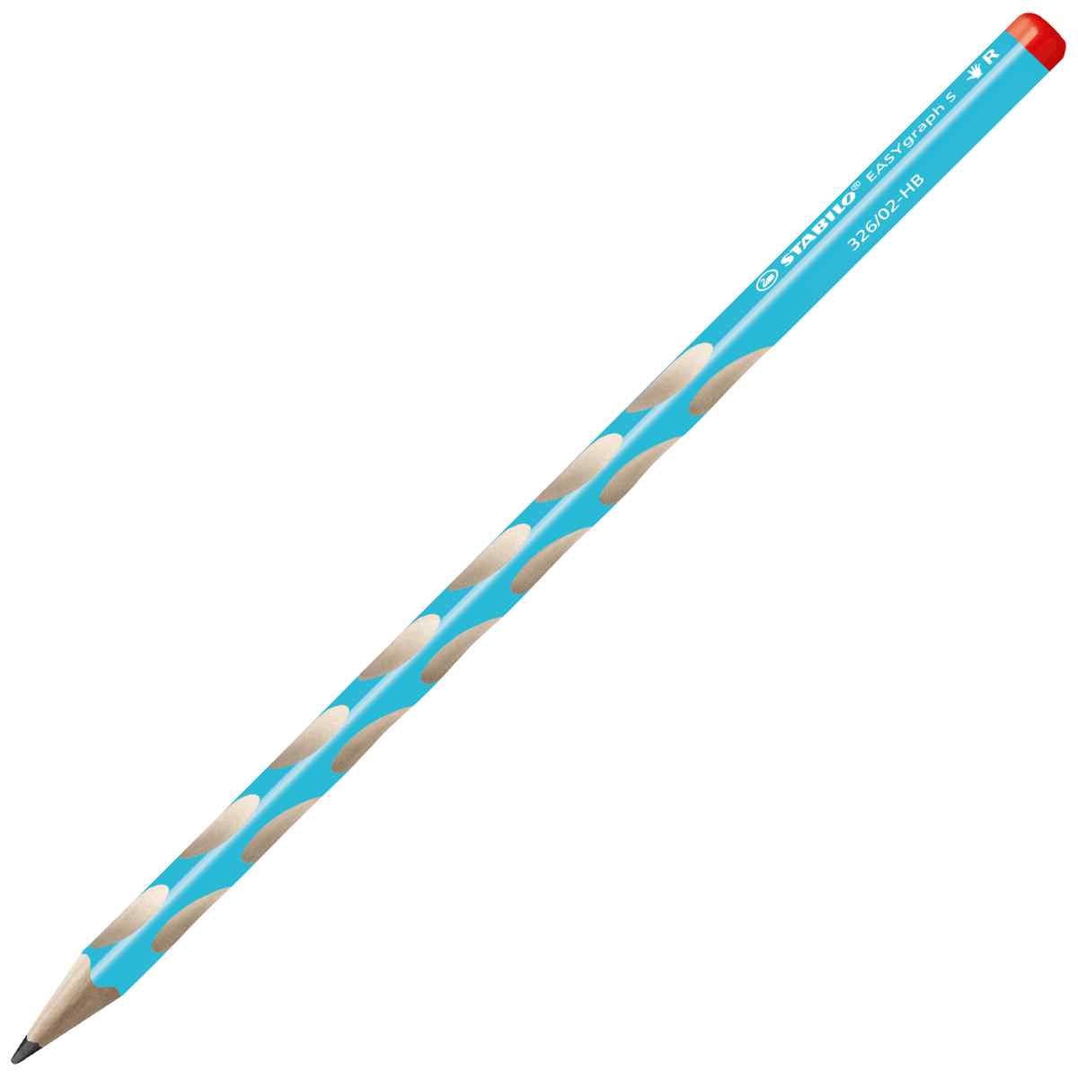STABILO Bleistift EASYgraph S 326 HB rechts hellblau