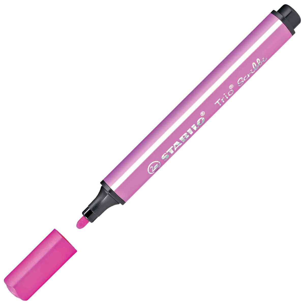 STABILO Fasermaler Trio Scribbi 1,5-2mm rosa