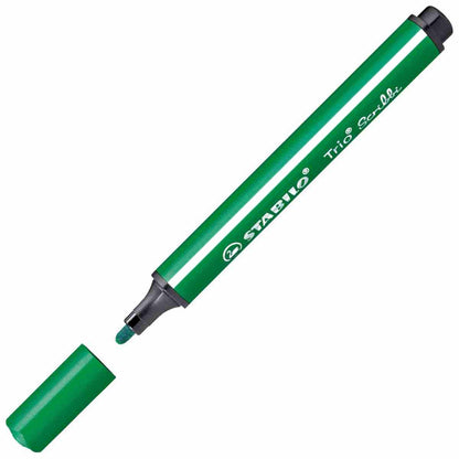 STABILO Fasermaler Trio Scribbi 1,5-2mm smaragdgrün