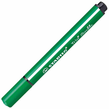 STABILO Fasermaler Trio Scribbi 1,5-2mm smaragdgrün