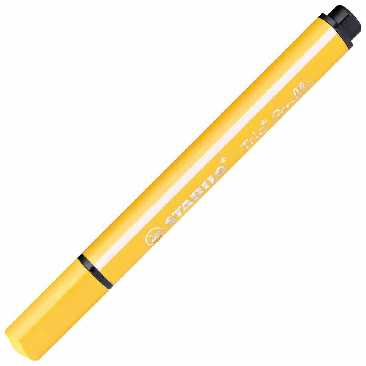 STABILO Fasermaler Trio Scribbi 1,5-2mm gelb