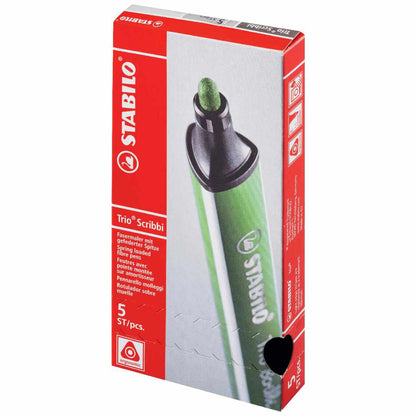 STABILO Fasermaler Trio Scribbi 1,5-2mm gelb