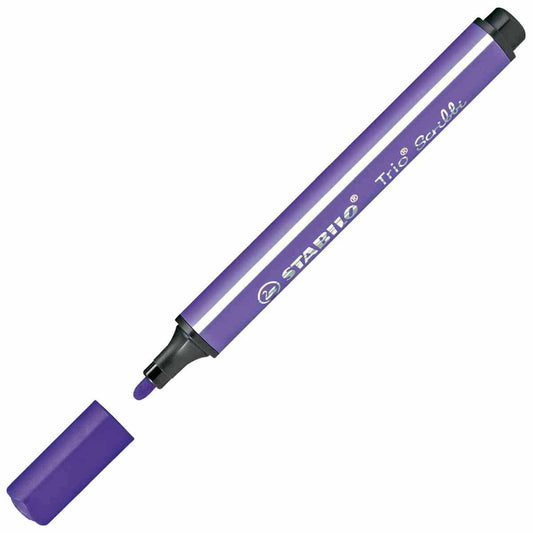 STABILO Fasermaler Trio Scribbi 1,5-2mm violett