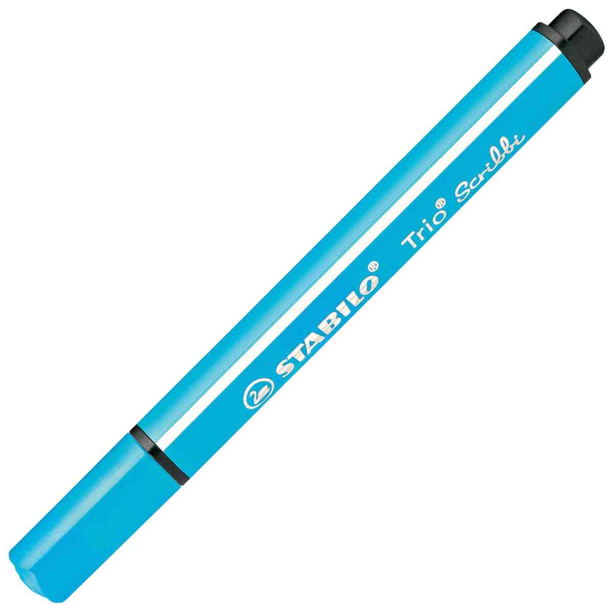STABILO Fasermaler Trio Scribbi 1,5-2mm hellblau