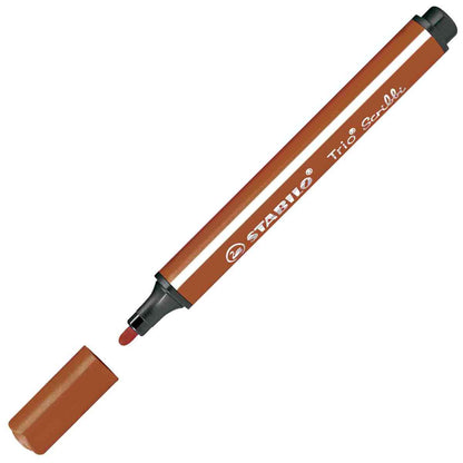 STABILO Fasermaler Trio Scribbi 1,5-2mm hellbraun