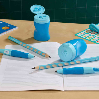 Dosenspitzer EASYsharpener Rechtshänder blau