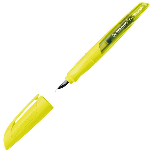 STABILO Füllhalter EASYbuddy NEON neongelb M