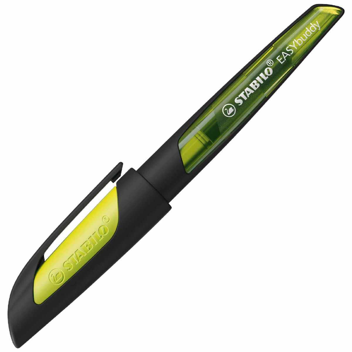 STABILO Füllhalter EASYbuddy schwarz / limette M