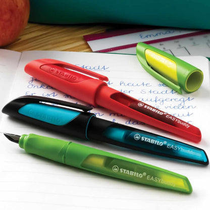 STABILO Füllhalter EASYbuddy schwarz / limette M