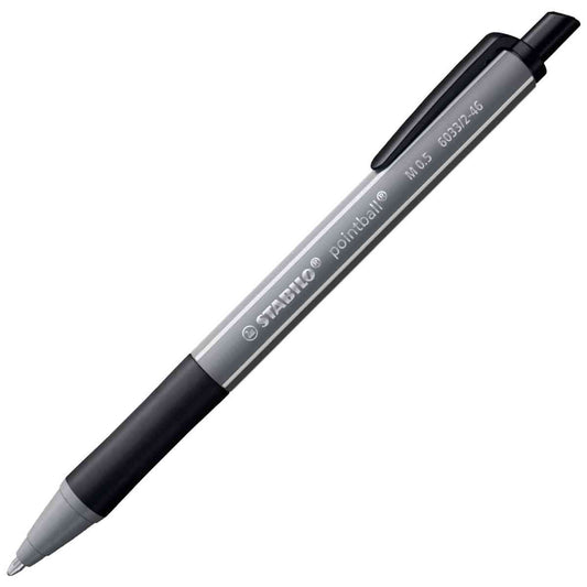 STABILO Kugelschreiber 6033 pointball colorful 0,5mm schwarz