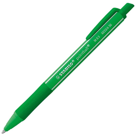 STABILO Kugelschreiber 6033 pointball colorful 0,5mm grün