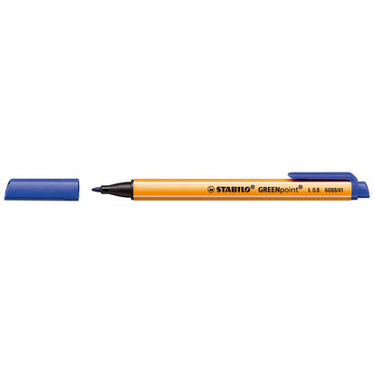 STABILO Feinschreiber GREENpoint 6088/41 0,8mm blau