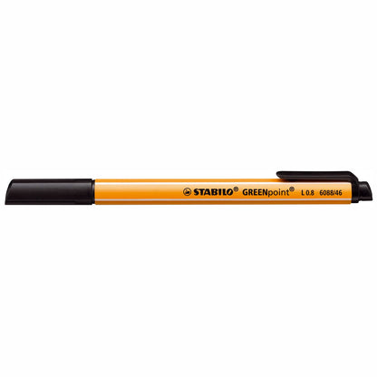 STABILO Feinschreiber GREENpoint 6088/41 0,8mm schwarz