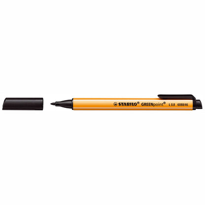 STABILO Feinschreiber GREENpoint 6088/41 0,8mm schwarz