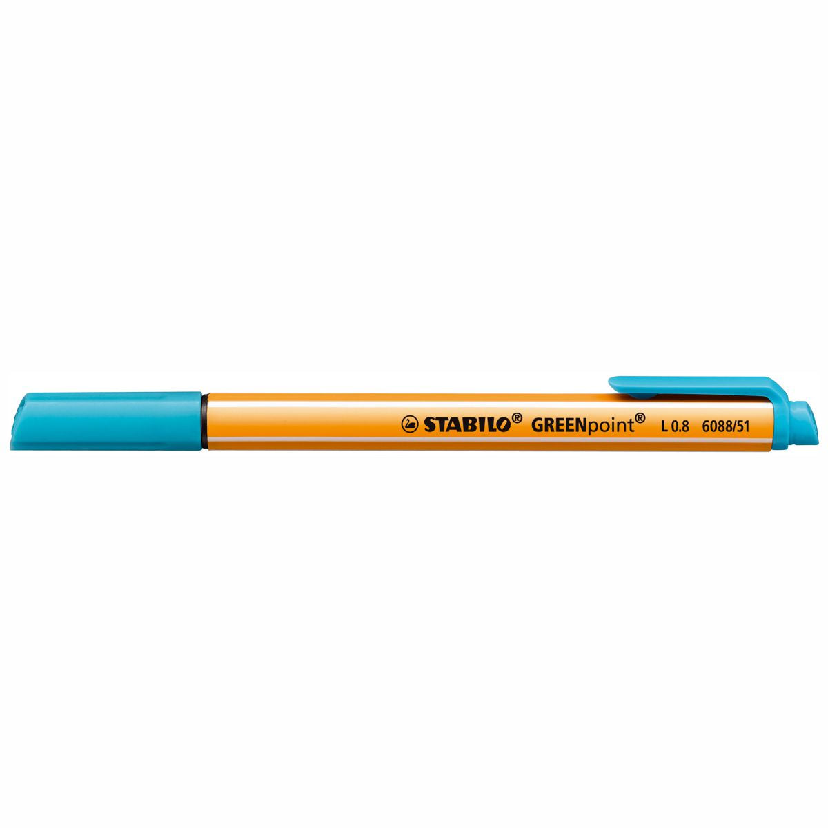 STABILO Feinschreiber GREENpoint 6088/41 0,8mm türkis