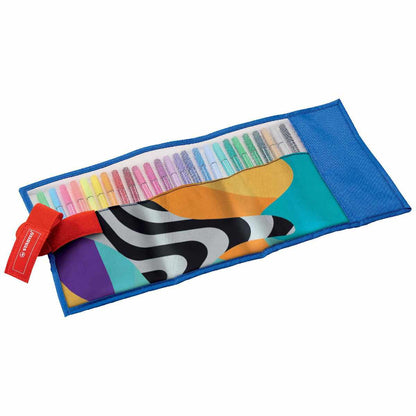 STABILO Fasermaler pen 68 Rollerset 25 Stück Individual