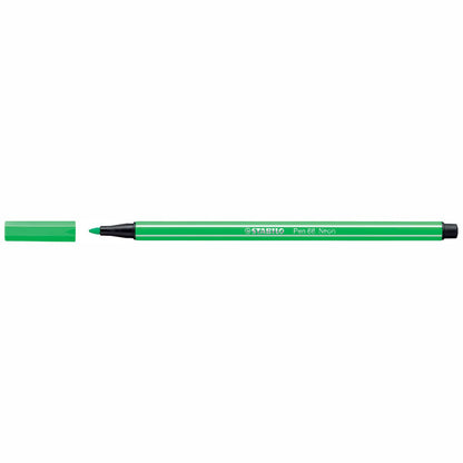 STABILO Fasermaler Pen 68/033 1-2mm neongrün