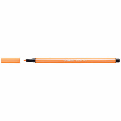 STABILO Fasermaler Pen 68/054 1-2mm neonorange