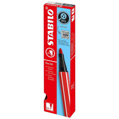 STABILO Fasermaler Pen 68/41 1-2mm dunkelblau