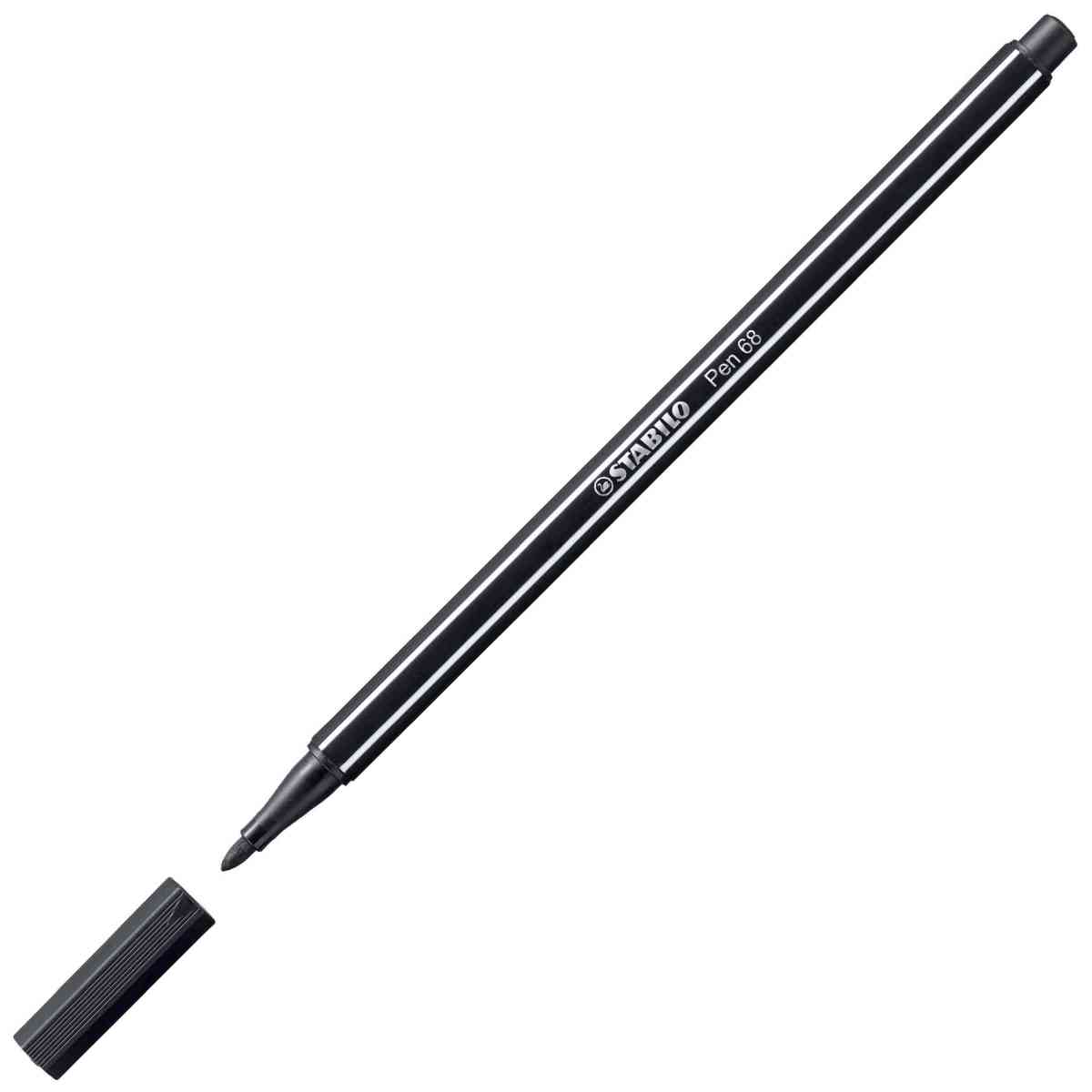 STABILO Fasermaler Pen 68/46 1-2mm schwarz