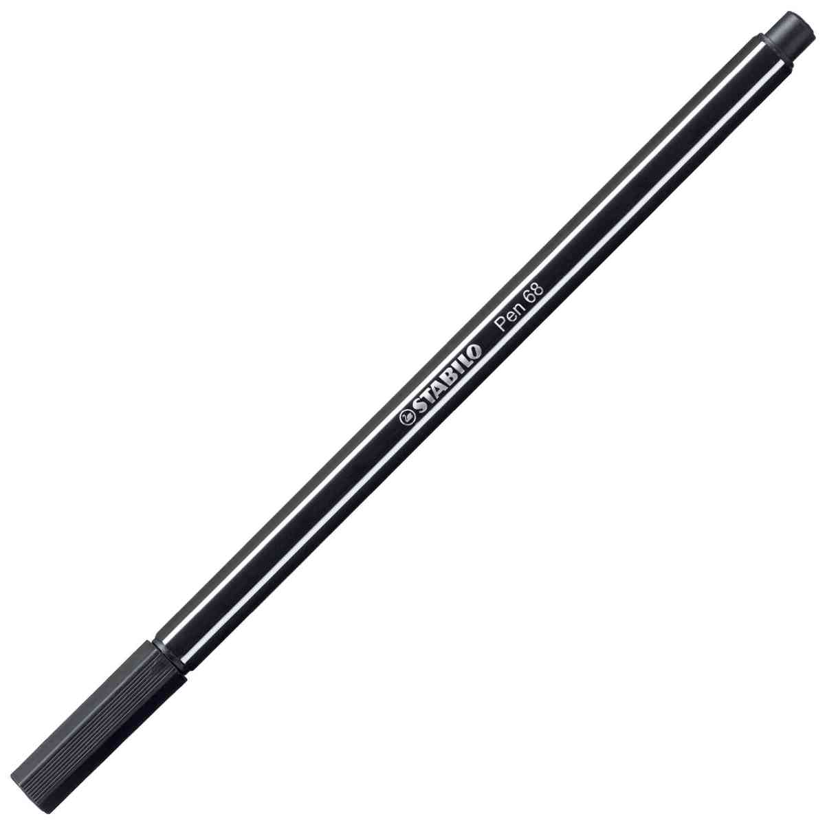 STABILO Fasermaler Pen 68/46 1-2mm schwarz