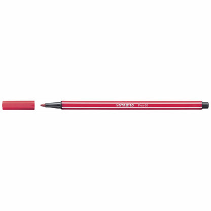 STABILO Fasermaler Pen 68/50 1-2mm dunkelrot