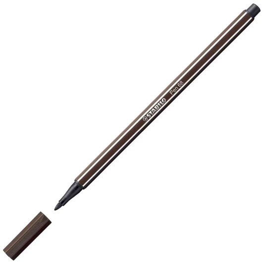 STABILO Fasermaler Pen 68/65 1-2mm umbra