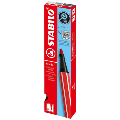 STABILO Fasermaler Pen 68/75 1-2mm siena