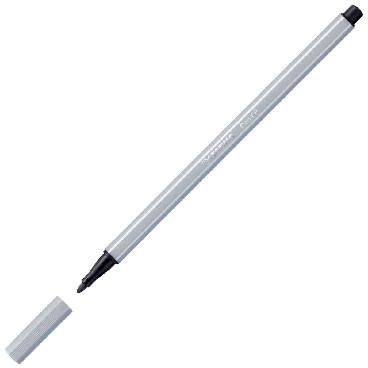 STABILO Fasermaler pen 68/94 1-2mm hellgrau