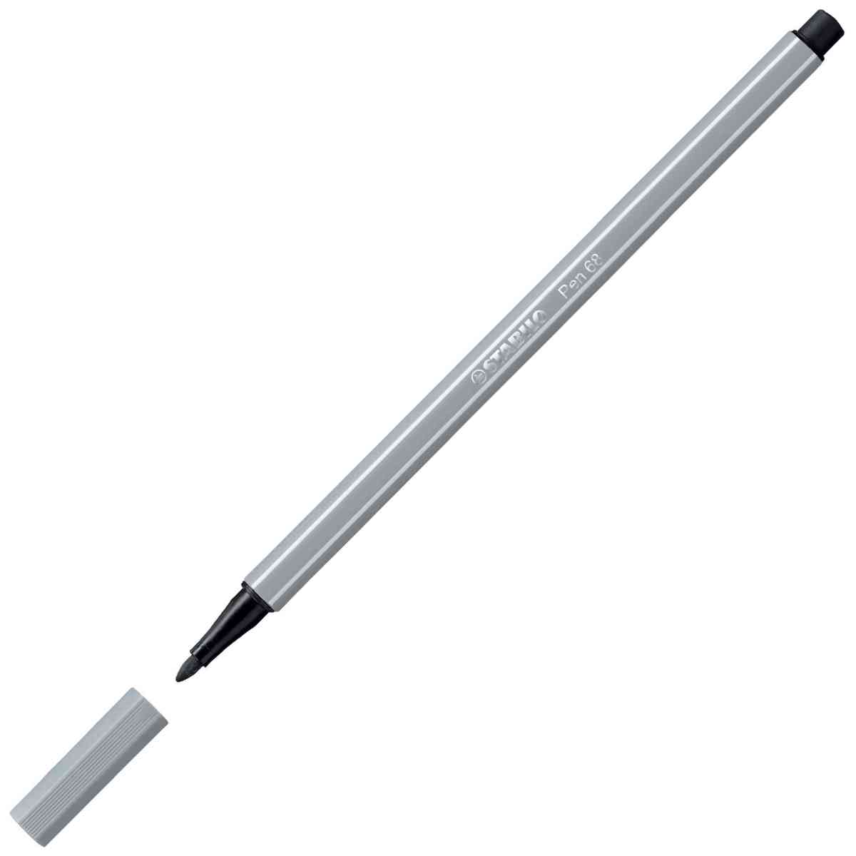 STABILO Fasermaler Pen 68/95 1-2mm mittelgrau